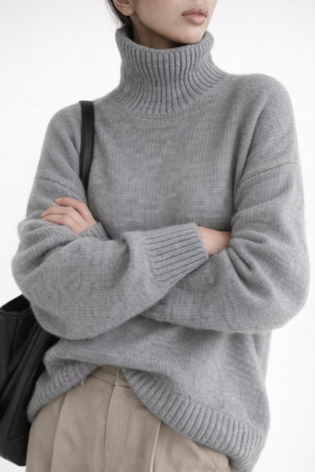 Juliette - Premium Fine Knit Roll Neck