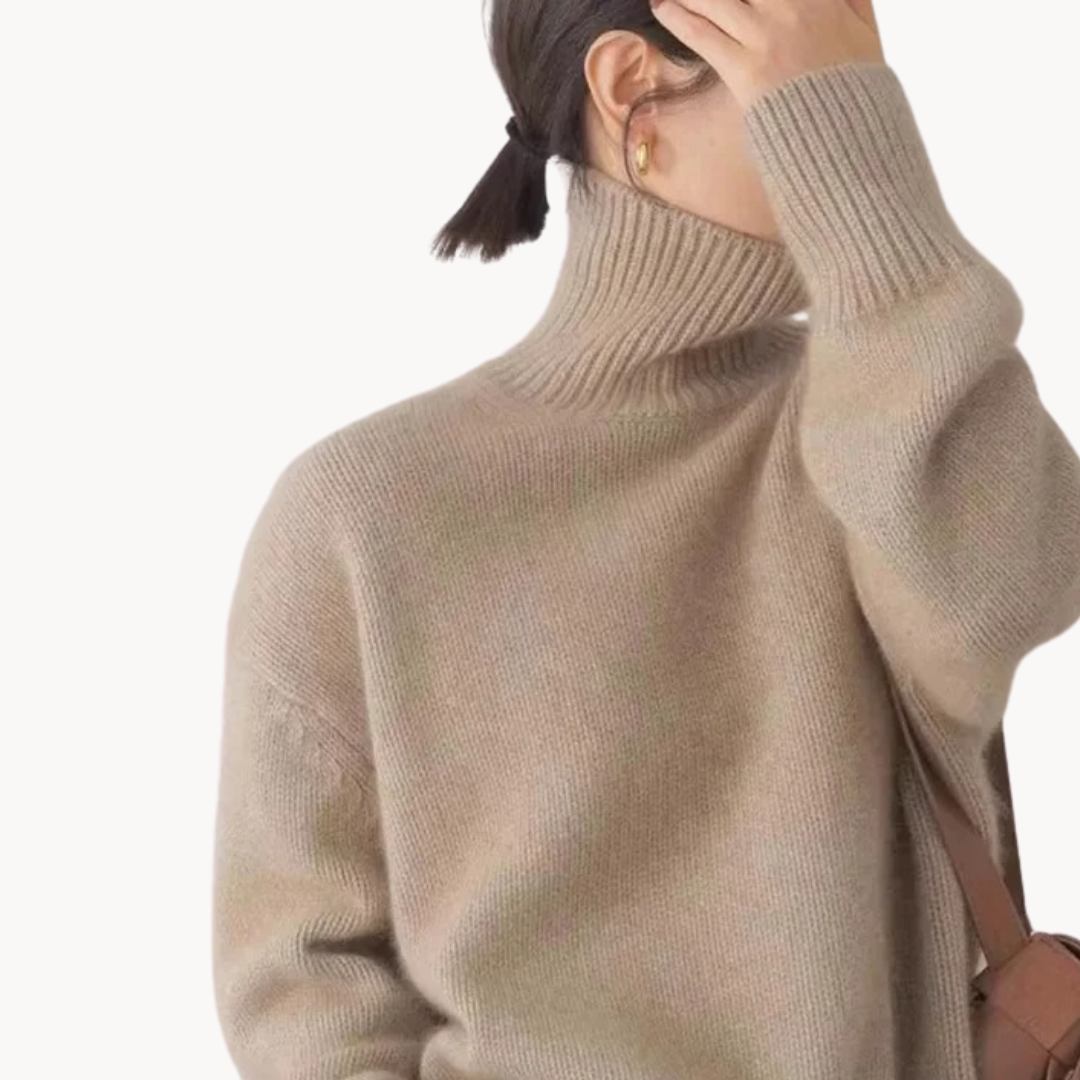 Juliette - Premium Fine Knit Roll Neck