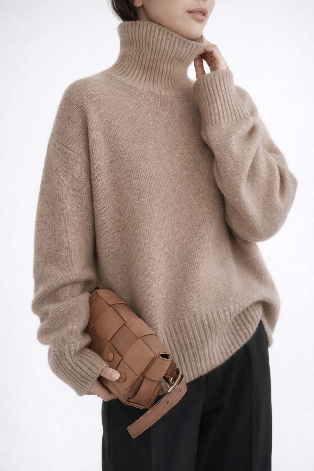 Juliette - Premium Fine Knit Roll Neck