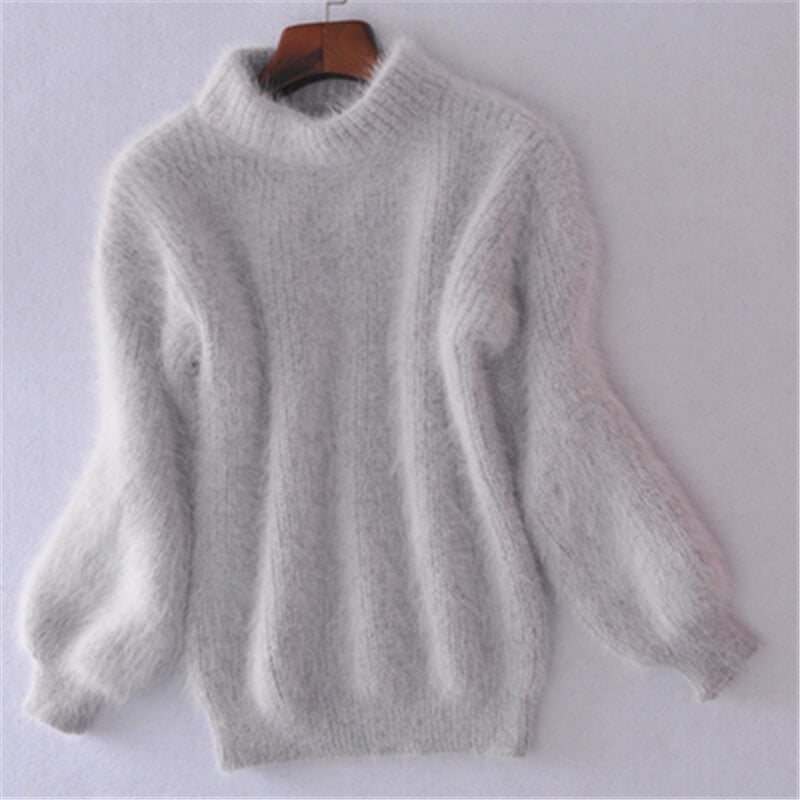 Emilie - Loose Knit Wool Sweater