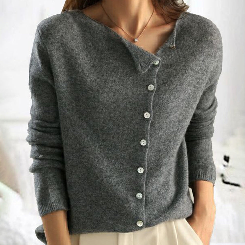 Kyra - Elegant Button Cardigan