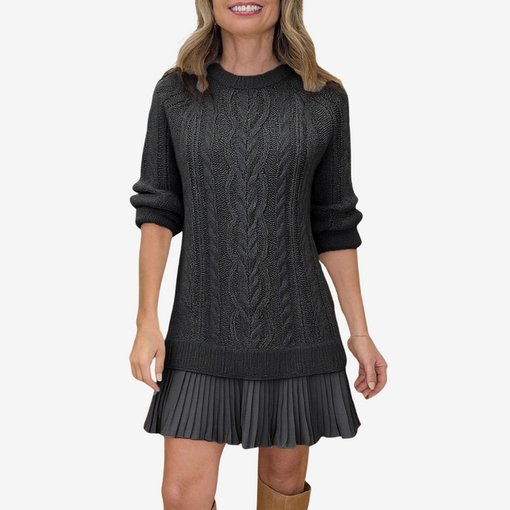 Gaelle – Knitted Sweater Dress