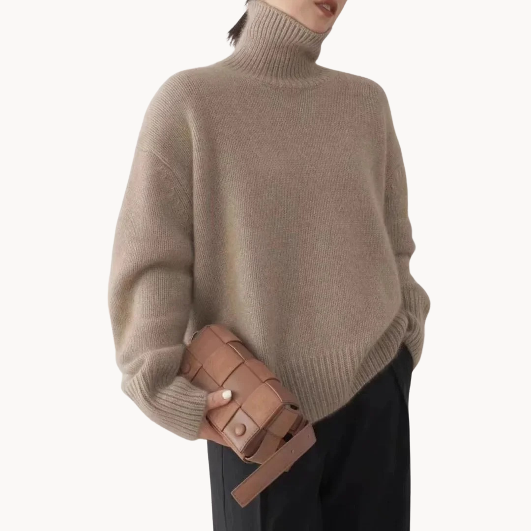 Juliette - Premium Fine Knit Roll Neck