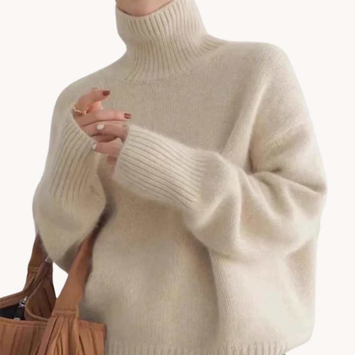 Juliette - Premium Fine Knit Roll Neck