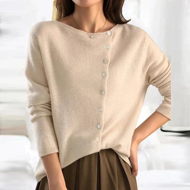 Kyra - Elegant Button Cardigan