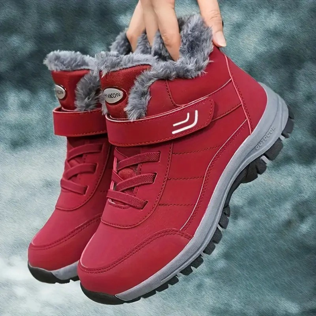 CARLA™ - Unisex Winter Fleece Lined Anti Slip Snow Ankle Boots