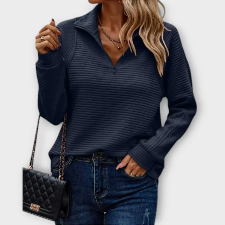 Olivia - Half-Zip Pullover