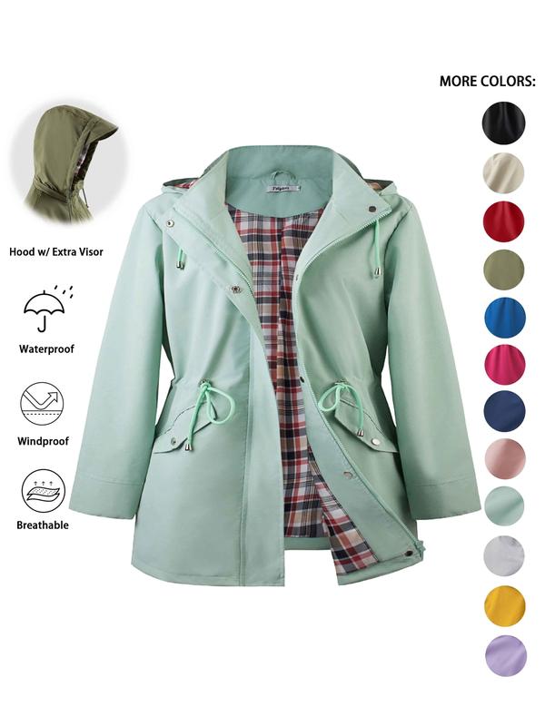 DENA™ - Lightweight Hooded Trench Coat for Casual Outings